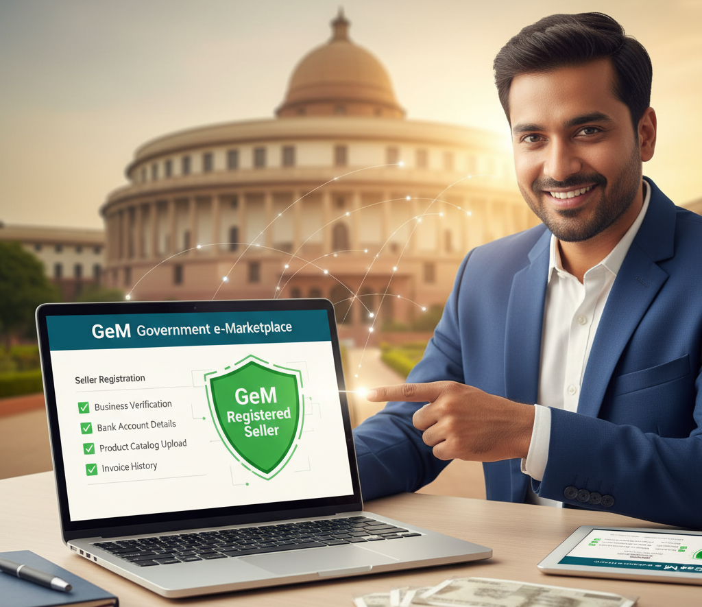 GeM Registration for government e-Marketplace seller registration in India