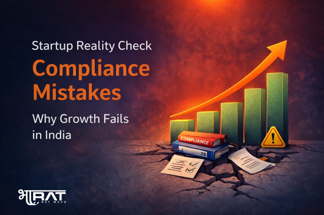 startup compliance mistakes in India causing growth failure for startups