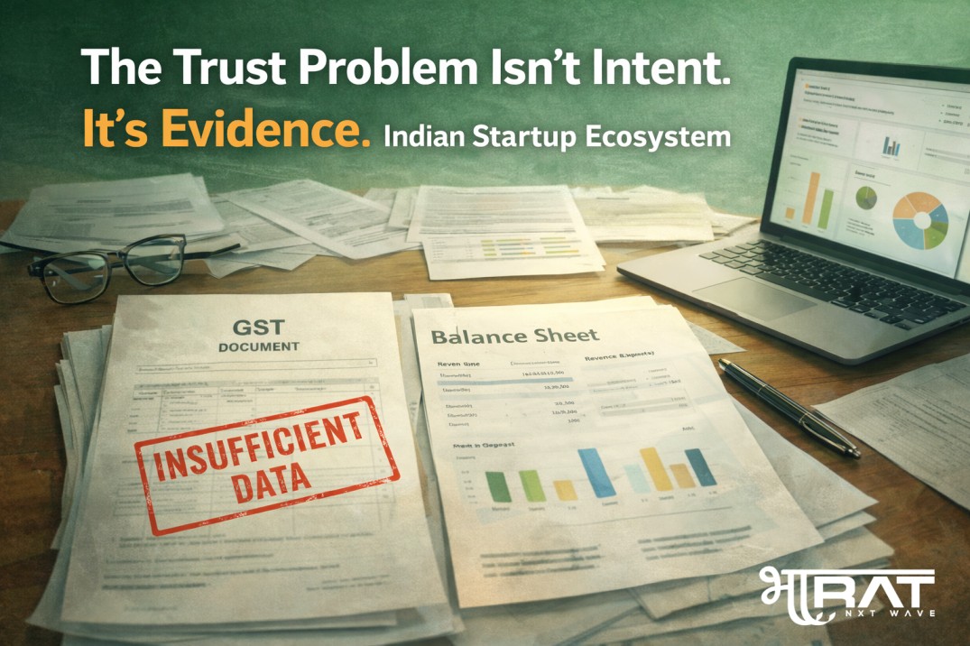 Indian startup ecosystem trust issues shown through incomplete financial documents
