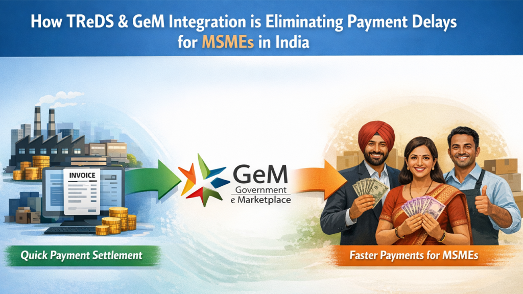 How TReDS & GeM Integration is Eliminating Payment Delays for MSMEs in India
